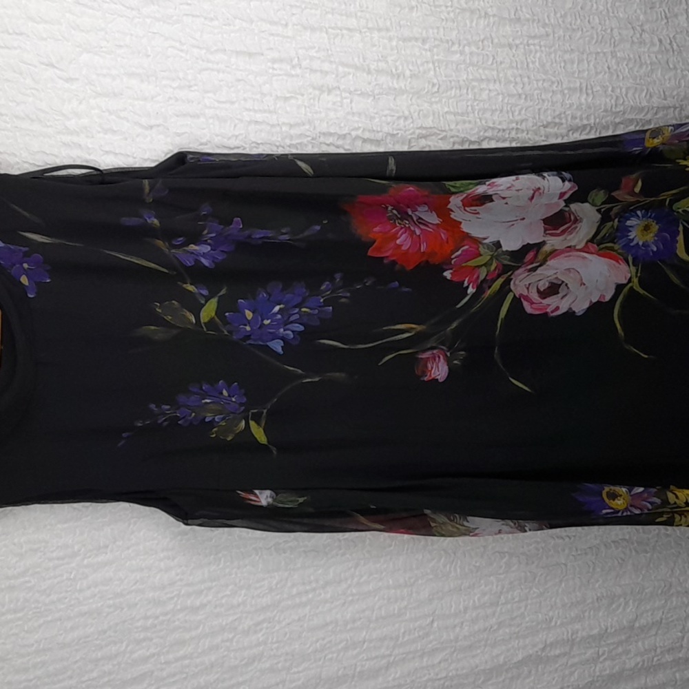 Laura Plus Midi Dress Size 16 Black A194